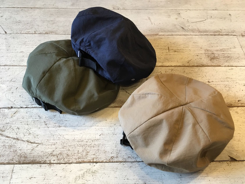 halo commodity（ハロ コモディティ） Gaur beret　各￥4,212（税込）