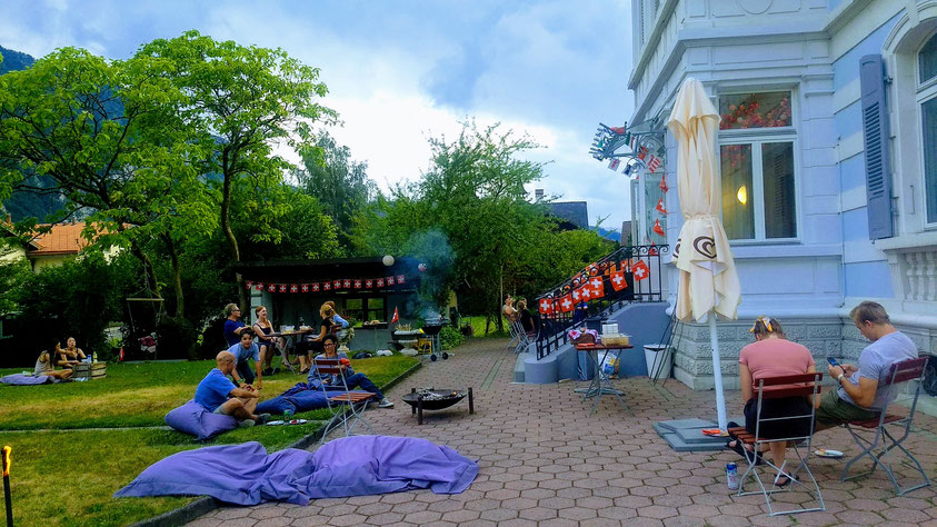 BBQ, Grill & Chill at Adventure Hostel Interlaken