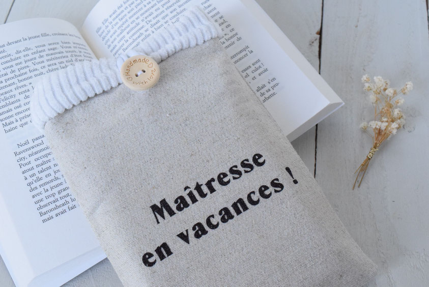 housse livre de poche à personnaliser