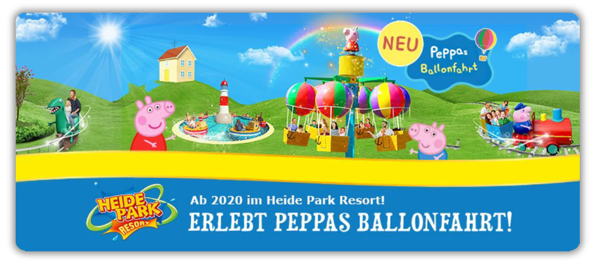 heide park peppa ballonfahrt