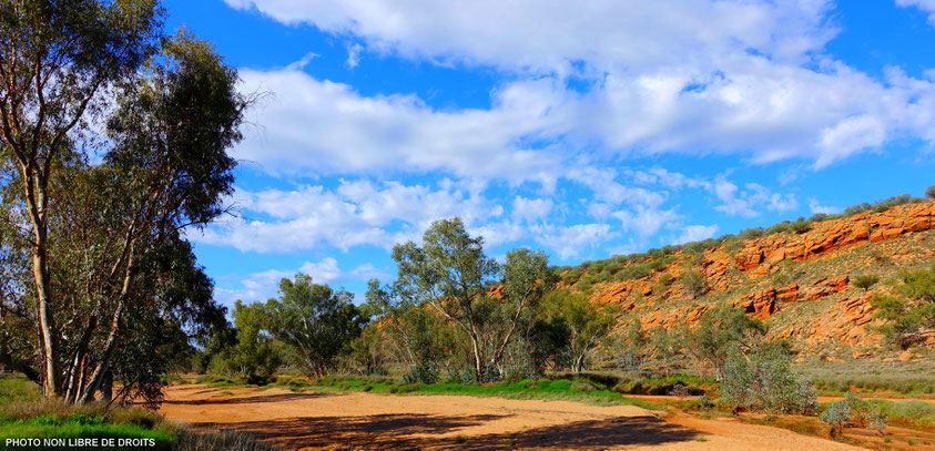Balade à Alice Springs, Australie, photo non libre de droits