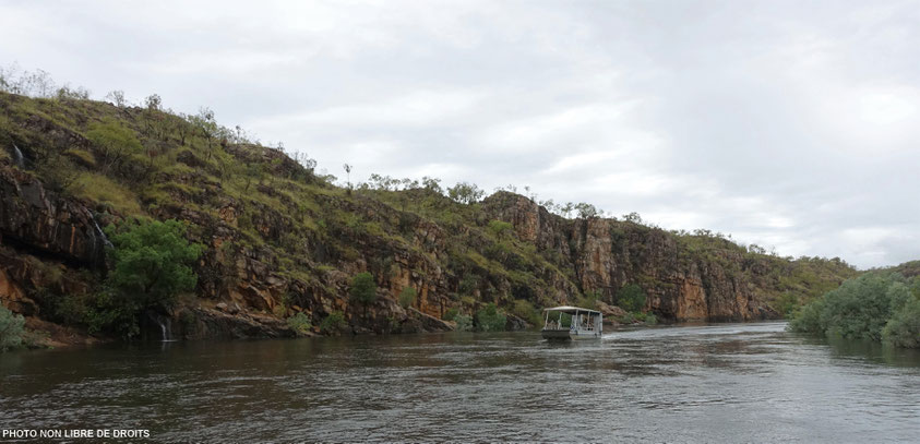 Croisière sur la Katherine River, Nitmiluk National Park, Australie