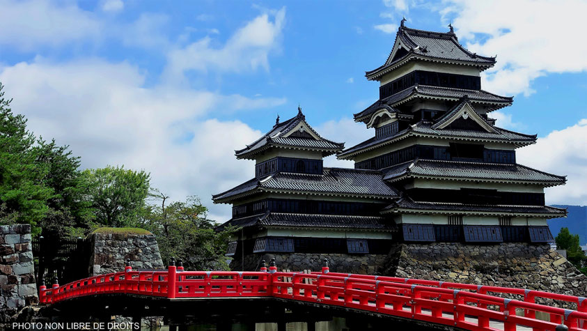 Matsumoto-Jô, Japon, photo non libre de droits