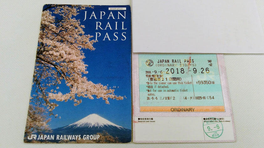 Japon Rail Pass, photo non libre de droits.