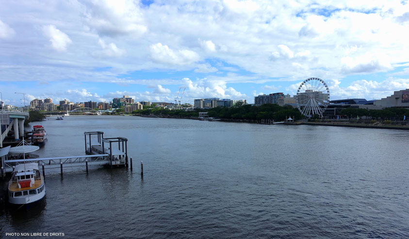 Brisbane River, Australie, photo non libre de droits