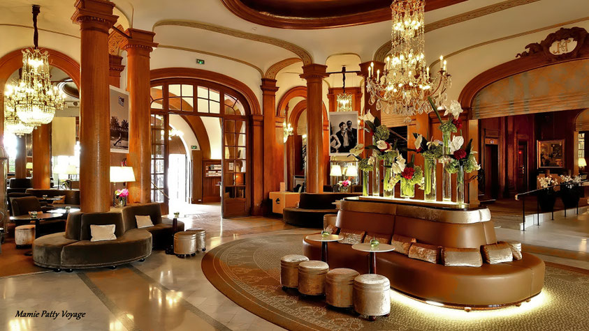 Intérieur jour, hôtel Normandy Barrière, photo non libre de droits