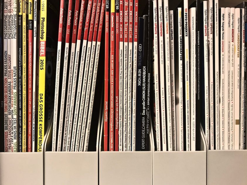 Fotografie Magazine Hefte Buch Bücher