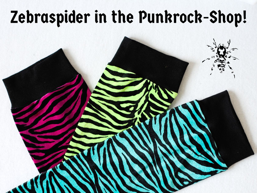 Zebraspider in the Punkrock-Shop! - Zebraspider Eco Anti-Fashion Blog