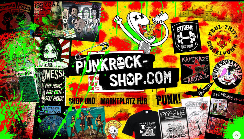 Zebraspider in the Punkrock-Shop! - punk onlineshop and marketplace for music and merch - Zebraspider Eco Anti-Fashion Blog