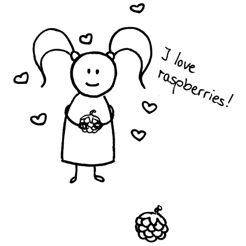 Beatrice Winkel - Trixilie loves raspberries