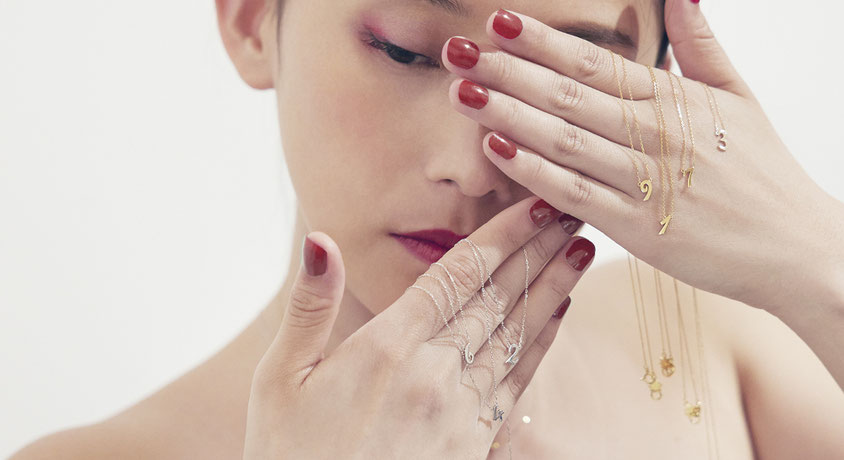 womb☆jewelry　ゴールド　数秘術ネックレス