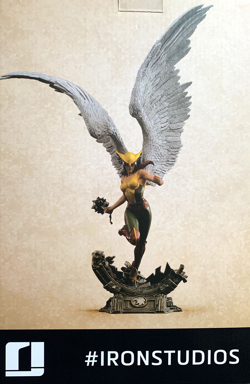 Hawkgirl 1/10 DC Comics Deluxe Art Scale Statue 36cm Iron  Studios 