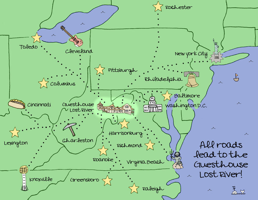 Directions Guesthouse Lost River Mountainside Lodge, Fine Dining