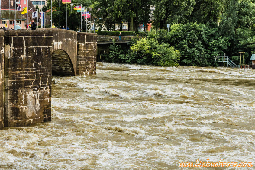 15. Juli 2021 Hochwasser am Rhein bei Rheinfelden diebuehrers Das Onlinemagazin für