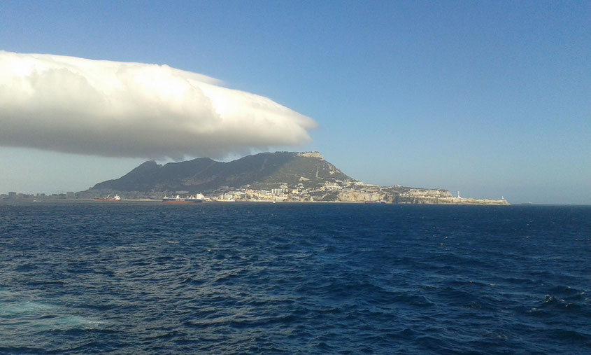 Blick auf Gibraltar