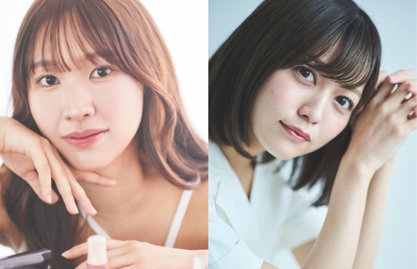 左:芹咲りいな 右:中村歩加