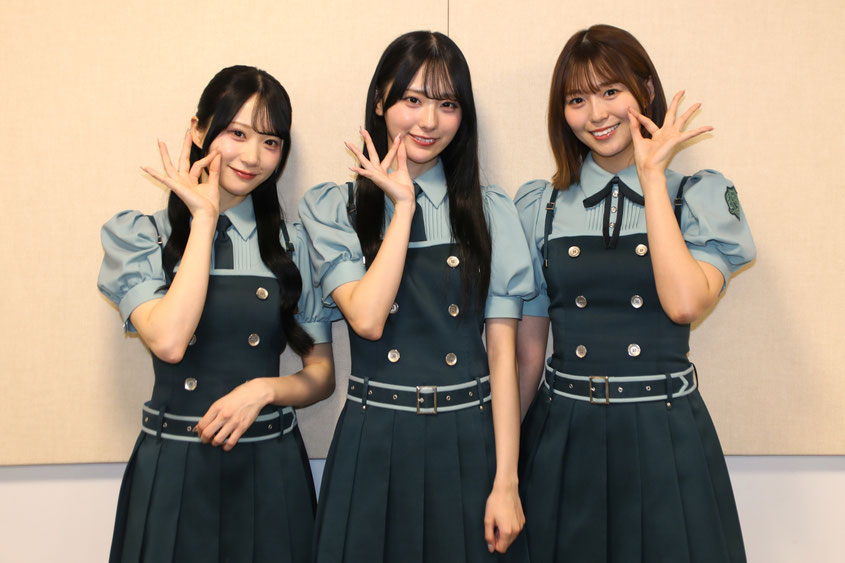 橋本真希・綾瀬ことり・新野楓果