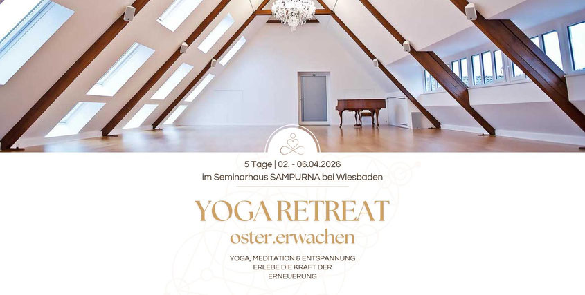 Yoga, Yogareise, Yogaretreat, Wochenendretreat Hessen, Yoga und Meditation, Oster Retreat
