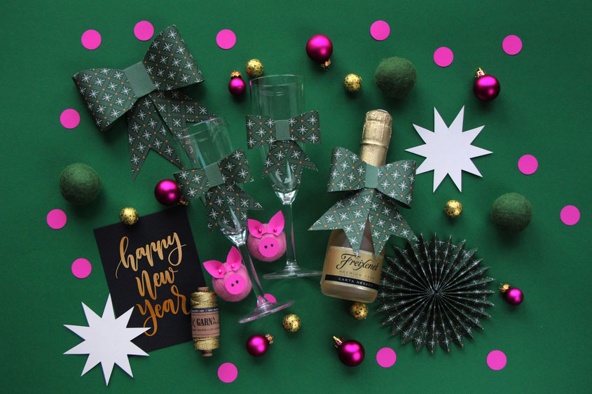 pujsek za srečo srečno novo leto silvestrovanje silvester sreča darilo ideja voščilo silvestrska večerja 2024 happy new year new year eve evening silvesterabend glücksschwein silvestrovo zvezda