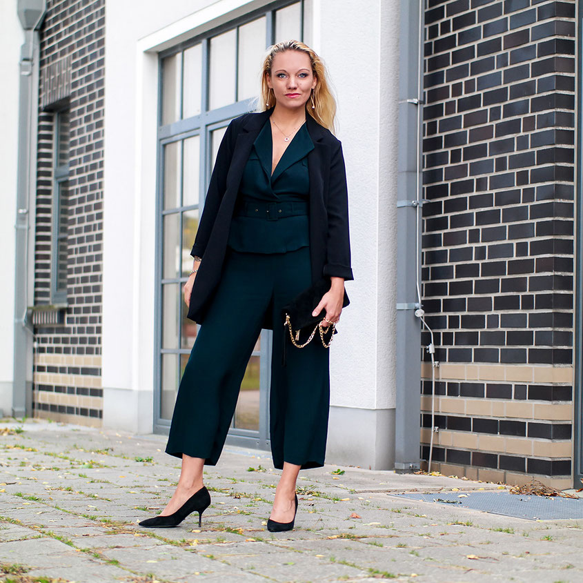 River Island Studio Jumpsuit Hallhuber Longblazer | hot-port.de | 30+ Style Blog