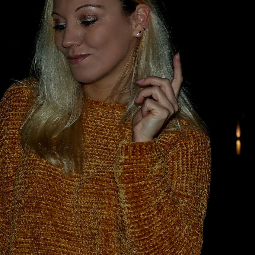 Outfit | Pepe Leandra Chenille Pulli in Senfgelb | hot-port.de | 30+ Style Blog