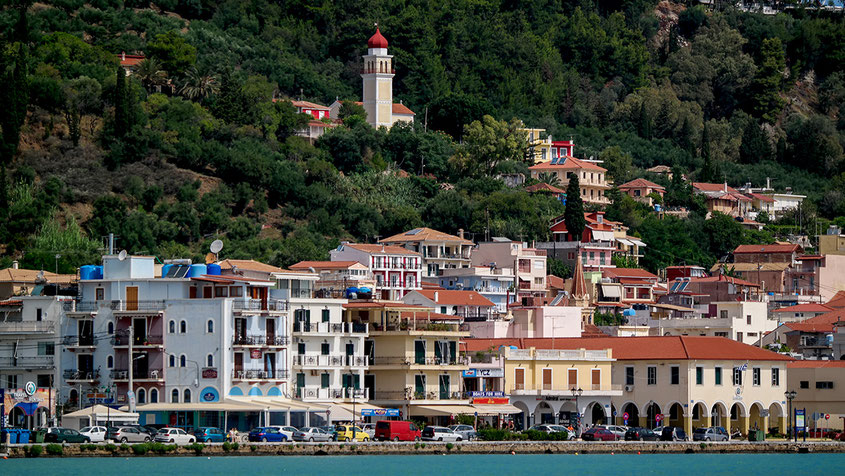 Zakynthos Zante Town | Beautiful Greece | View from the Boat | hot-port.de | Lifestyle Blog