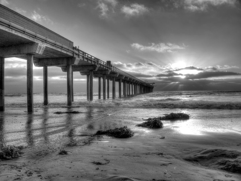 La Jolla Scripps Pier; San Diego
