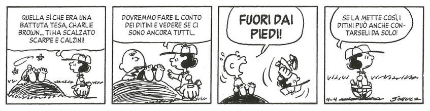 Charles M. Schulz, "Peanuts", 4 aprile 1979