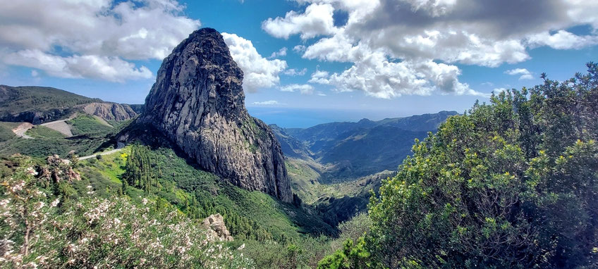 erkalteter Vulkanschlot Roque de Agando
