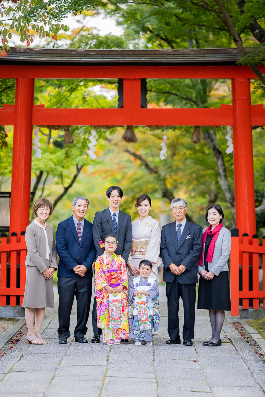 七五三写真 京都