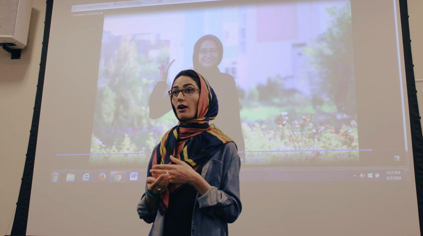 Code to Inspire. Afghanistan Technology. Fereshteh Forough. 