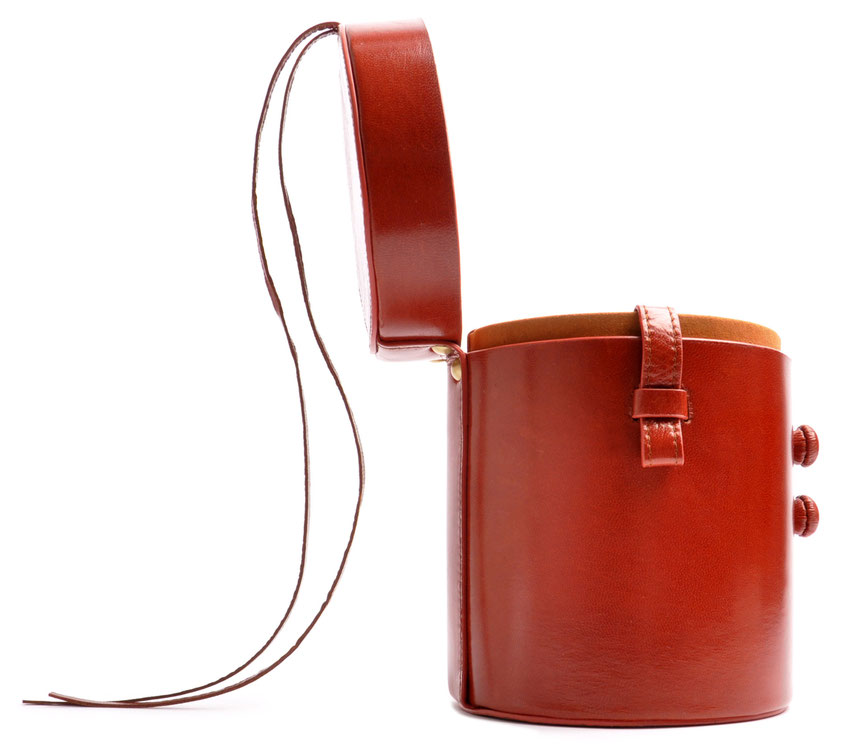 Crossover  Tasche MARIE Leder cognac OSTWALD Traditional Craft