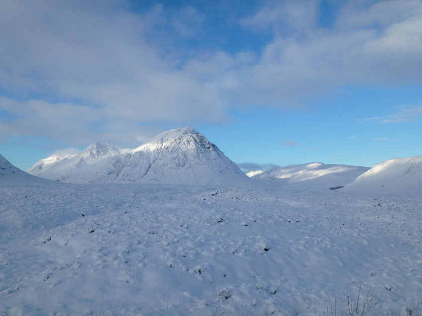 Glen Coe, West Highland Way in December