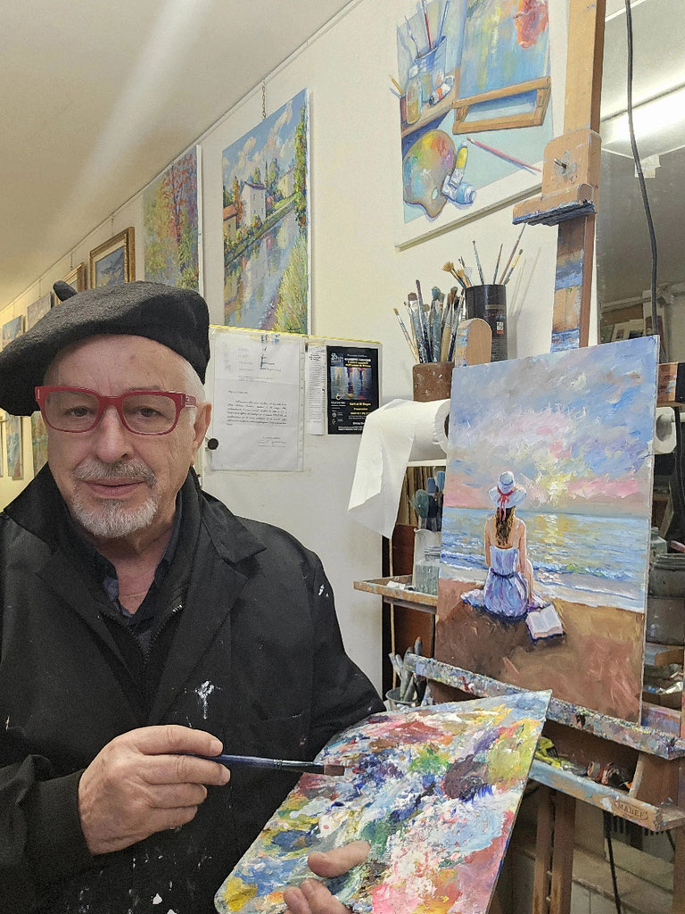 Il pittore Giuseppe Faraone 