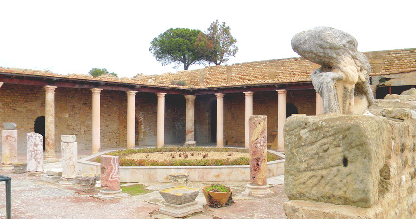 Rümische Villa auf dem Byrsa-Hügel