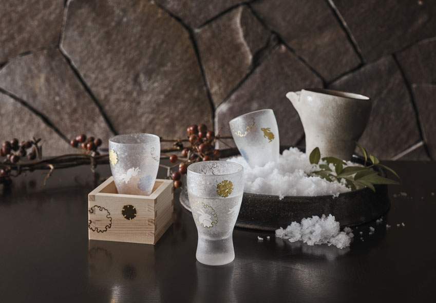 Wide Glass Coffee Mug With Wooden Handle Sets - MASU