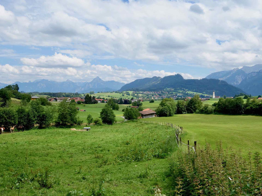 Radtour im Ostallgäu: Hopfensee, Nesselwang, Weißensee