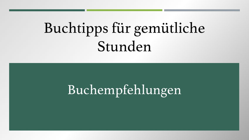Buchempfehlungen: Buchtipps für den Urlaub