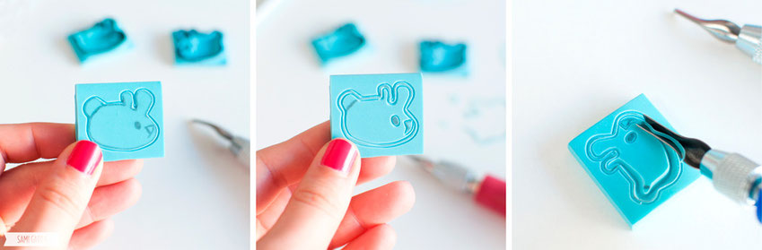 CRAFTERNOON: un sello, mil dibujos by Sami Garra