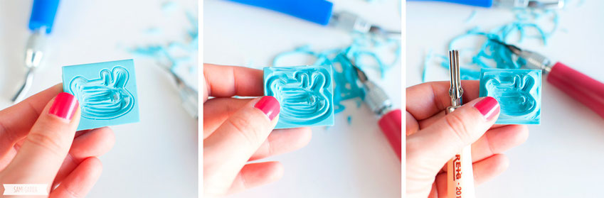 CRAFTERNOON: un sello, mil dibujos by Sami Garra