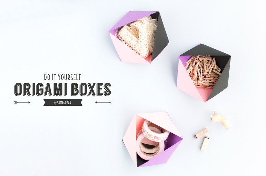 CRAFTERNOON: Origami Boxes! by Sami Garra