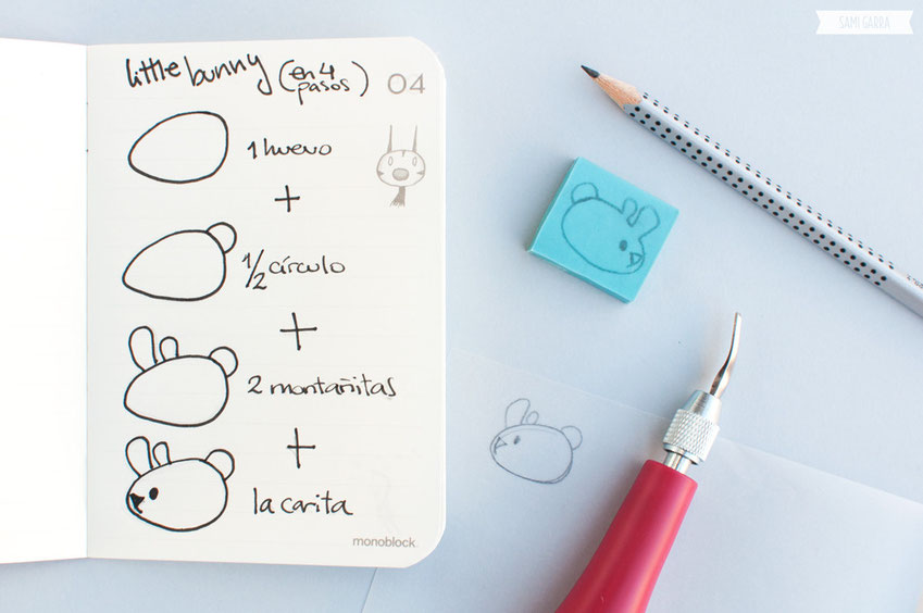 CRAFTERNOON: un sello, mil dibujos by Sami Garra