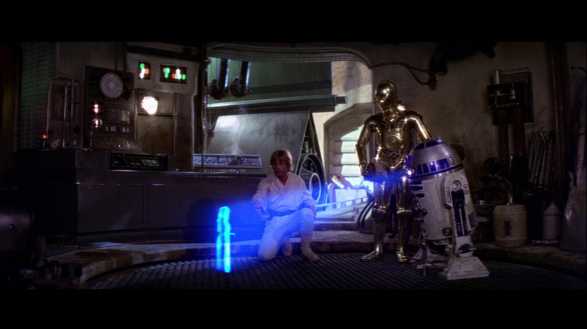 STAR WARS IV - Eine neue Hoffnung - Lucasfilm - Disney - kulturmaterial
