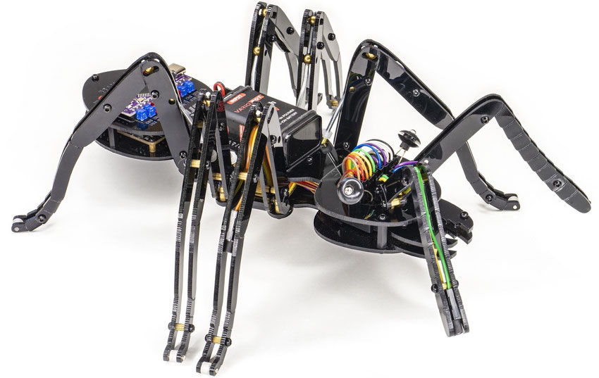 variAnt - Realitätsnahe Roboterameise als programmierbarer Bausatz (Arduino)