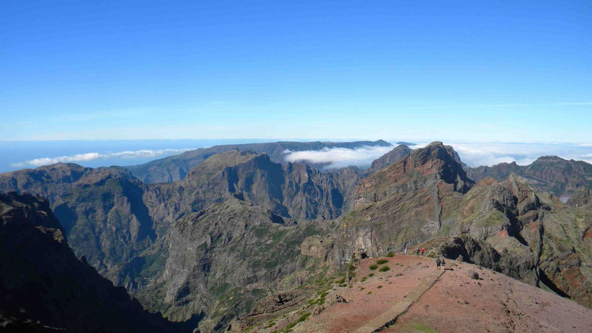 Blick vom Pico de Arieiro