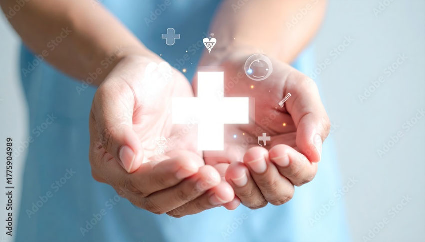 真心で接するイメージ写真