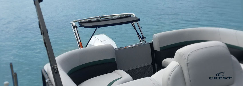 Patent Pending Nauti Bar Table For Crest Pontoon Boats