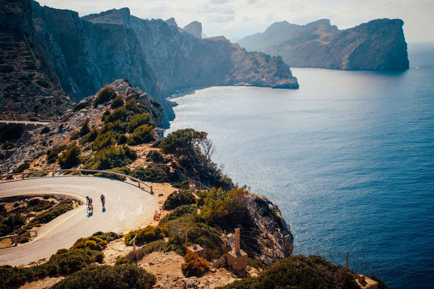 Radtraining im Trainingslager auf Mallorca