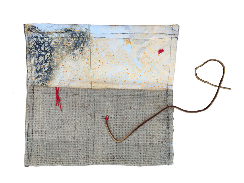 coffee and canvas bag 1 - front opened