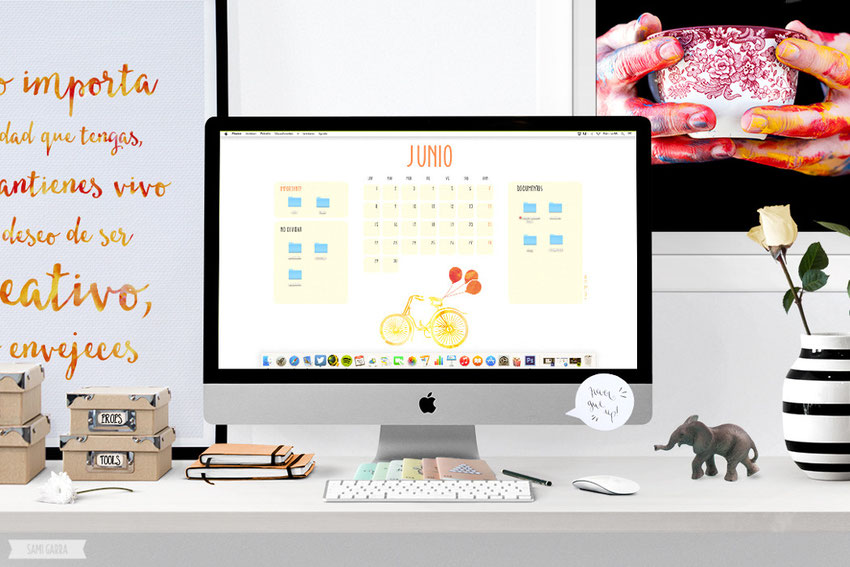Descargable Calendarios Junio by Sami Garra